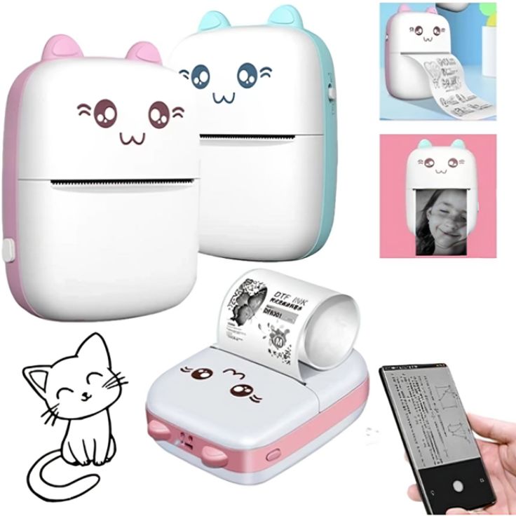 Pocket Mini Bluetooth Thermal Printer