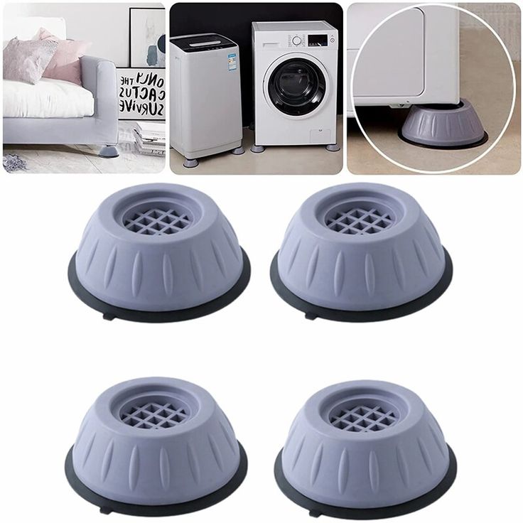 Anti Vibration Pads with Suction Cup Feet