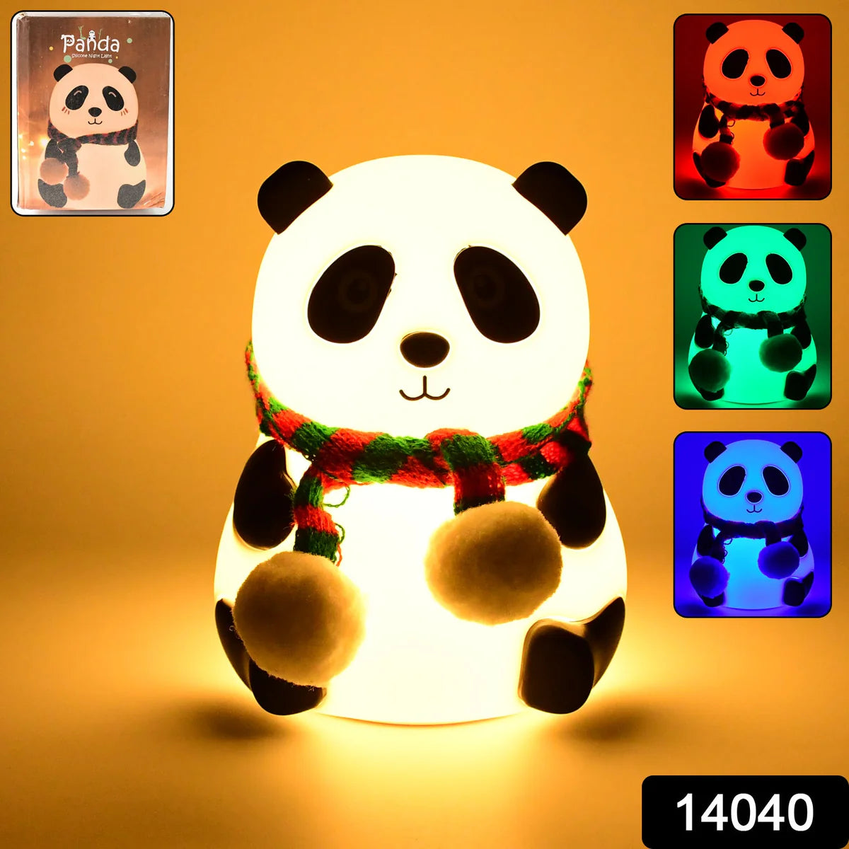 Silicon Panda Lamp