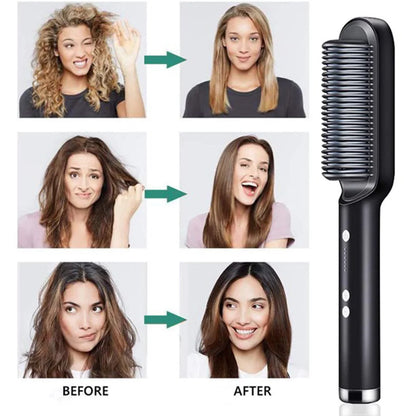 The Keratin-Guard Pro Straightening Brush