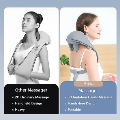 Portable Deep Tissue Neck & Shoulder Massager (Rechargeable)